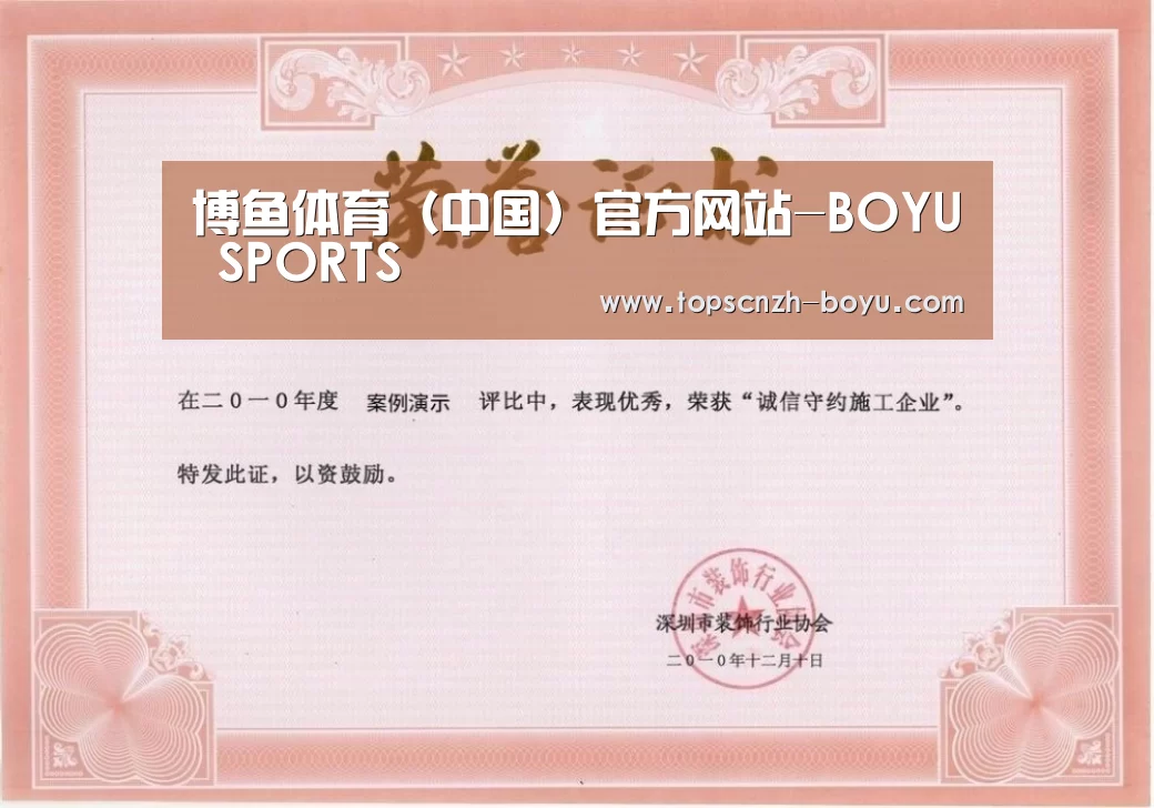 荣誉证书一
